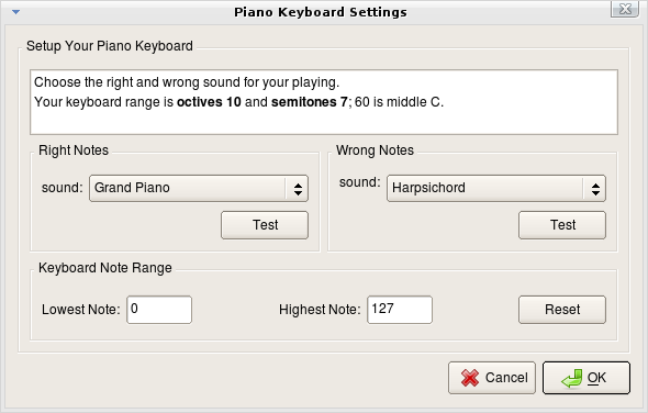 Piano Booster keyboard setup